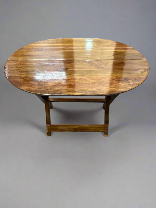 FoldEase Oval Table
