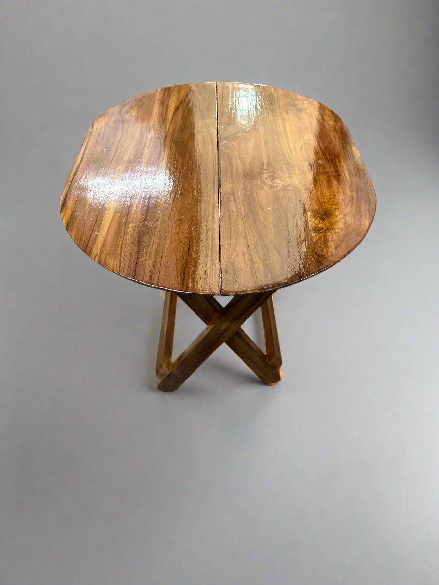 FoldEase Oval Table