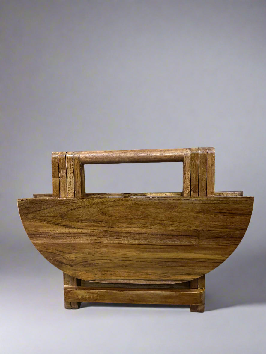 FoldEase Oval Table